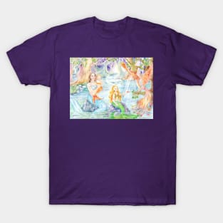 Mythical Phoenix of Mermaid Cove T-Shirt